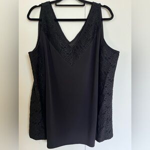 Lane Bryant Black Sleeveless Camisole Top size 22/24